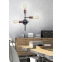 Designerska, loftowa lampa ścienna bez kloszy 33-66893 z serii KIRIMU 2