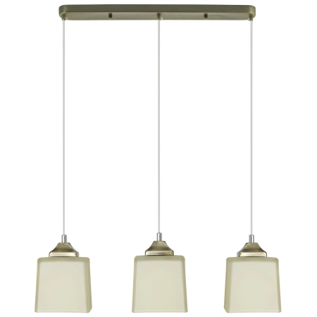 Retro lampa wisząca z małymi kloszami 6753/3 21QG z serii KOSTKA