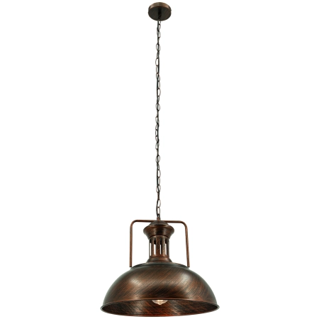 Metalowa, loftowa lampa wisząca do kuchni 7897/1 BL CO z serii LOFT