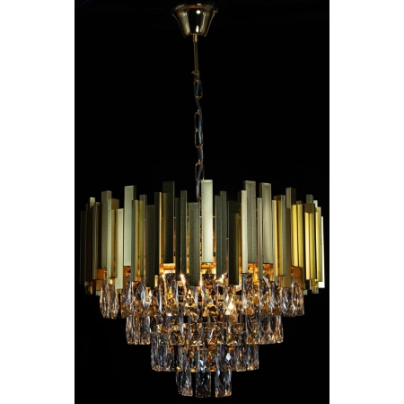 Elegancka, kryształowa lampa do salonu 6268/5 TR z serii VALETTA - 2