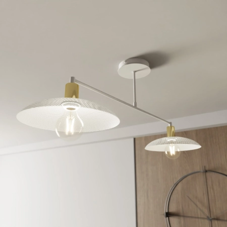 Designerska lampa sufitowa do stylowej kuchni 1321/2 z serii SPIRIT