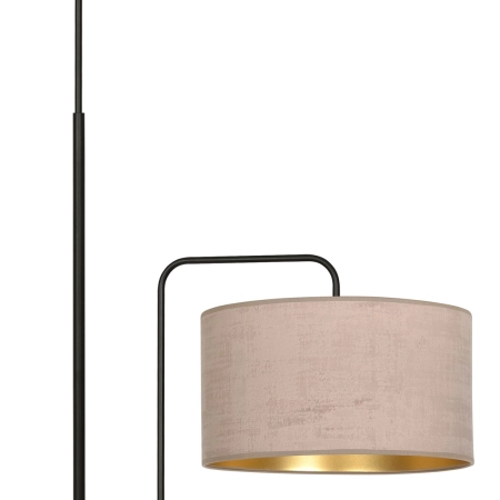 Elegancka lampa podłogowa z różowym abażurem 1053/LP1 z serii HILDE - 2
