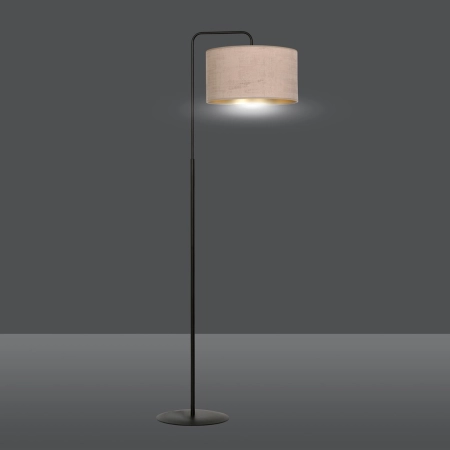 Elegancka lampa podłogowa z różowym abażurem 1053/LP1 z serii HILDE - 4