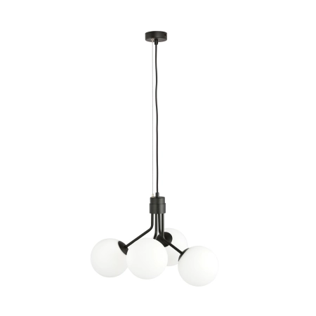 Loftowa lampa wisząca z białymi kloszami 1138/4 z serii NOVA - 2