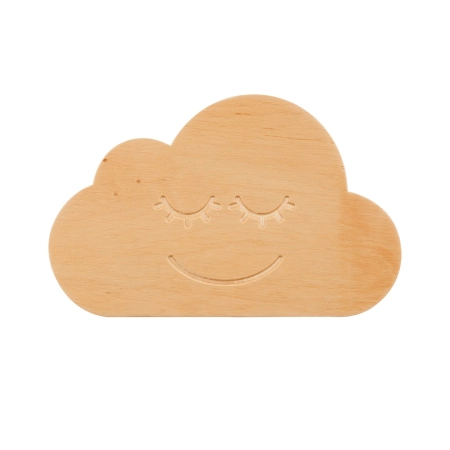 Drewniana chmurka, kinkiet dziecięcy 1346/K1 z serii CLOUD