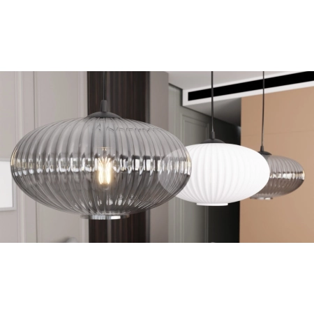 Ponadczasowa lampa wisząca 1378/3 z serii COCO 3 BL MIX - 4