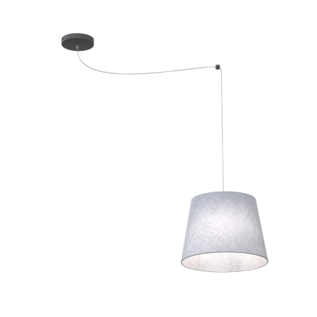 Lampa wisząca abażur na długim zwisie 1424/1 z serii ASCOT 1 GRAY