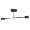 Minimalistyczna lampa na 2 żarówki 1355/2 z serii HALO 2 BLACK