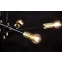Czarno-złota lampa wisząca w stylu industrialnym 785/6 z serii VESIO - 5