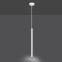 Biała lampa wisząca w kształcie długiej tuby 553/1 z serii SELTER - 3