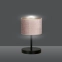 Abażurowa, stylowa lampka na szafkę nocną 1053/LN1 z serii HILDE - 4
