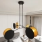 Modernistyczna lampa wisząca do salonu 1325/4 z serii MOTIF