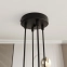 Modernistyczna lampa wisząca do salonu 1325/4 z serii MOTIF