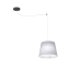 Lampa wisząca abażur na długim zwisie 1424/1 z serii ASCOT 1 GRAY