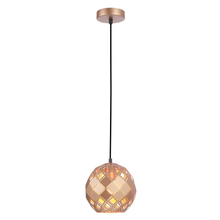 Dekoracyjna lampa wisząca do salonu PND-34221-1S-GD z serii PAULELA