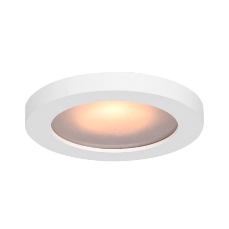 Biała, punktowa lampa wpustowa oczko DL-26385-GU10-WH z serii ANTAR