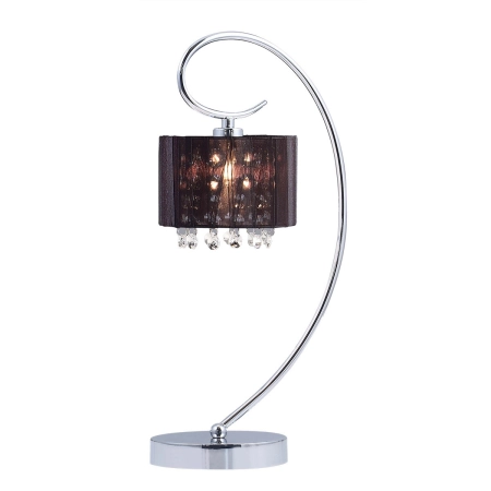 Elegancka lampka stołowa do sypialni dark glamour MTM1583/1 z serii SPAN