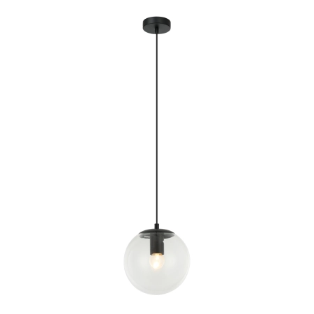 Klasyczna lampa wisząca z kloszem PND-58867-1S-BK z serii SARPO - 2