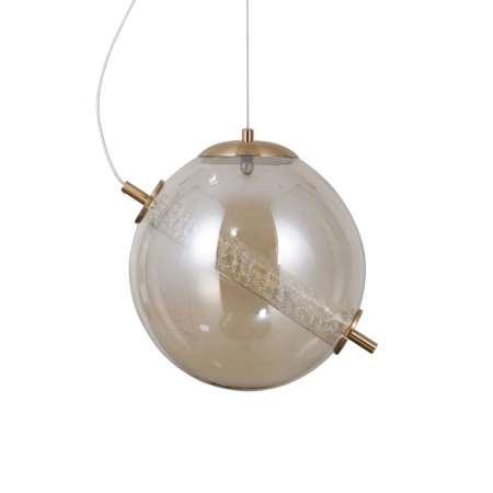 Niezwykła lampa wisząca, regulowana PND-34366-HBR-AMB z serii NOLA - 4