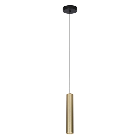 Uniwersalna, smukła lampa wisząca tuba PND-48930-1-GD z serii LOPUS