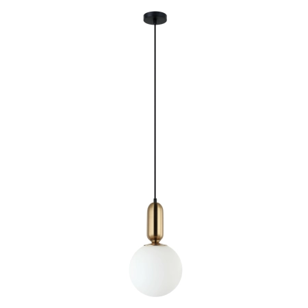 Nowoczesna pojedyncza lampa wisząca PND-02340-1M-BRO z serii ALDEVA 2