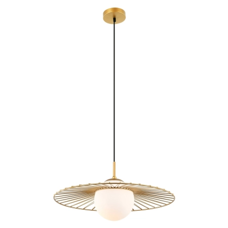 Lampa wisząca modern glamour, do sypialni MDM-4003/1 GD z serii SALLY 2