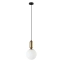 Nowoczesna pojedyncza lampa wisząca PND-02340-1M-BRO z serii ALDEVA 2