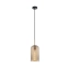 Złoto-bursztynowa lampa wisząca PND-25205-1S-BK-AMB z serii RENTI - 3