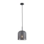 Czarna lampa wisząca na żarówkę E27 PND-25205-1L-BK-SG z serii RENTI - 3