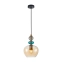 Ozdobna lampa wisząca do sypialni PND-30263-1A-BRO-AMB z serii BUSCO