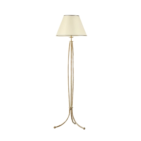 Elegancka lampa podłogowa w kolorze złota JUP 518 z serii LAURA