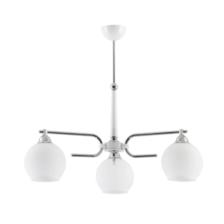 Elegancka lampa sufitowa z mlecznymi kloszami JUP 1398 z serii AXEL