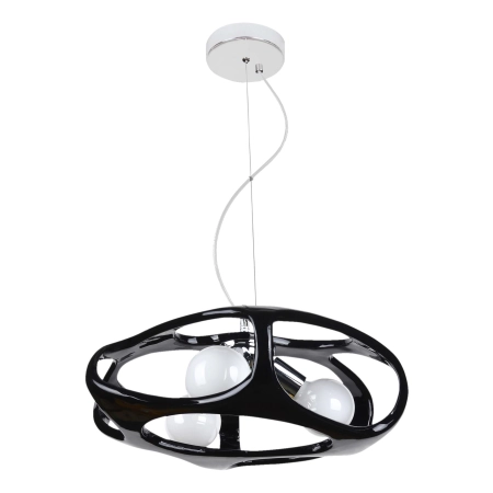 Modernistyczna lampa wisząca do sypialni 324/3 CZA z serii AMANO 2