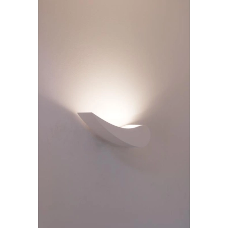 Nietypowa lampa ścienna 3D do stylowego salonu 699/1 BIA z serii VICTOR 2