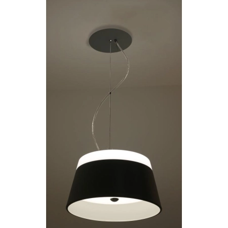 Lampa wisząca LED z szarym kloszem, do sypialni 738/1 POP z serii JOKASTA 5