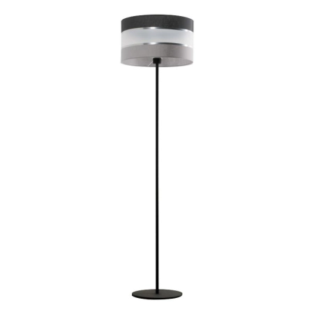 Prosta lampa stojąca z szerokim abażurem 853/ST z serii DONATO