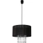 Lampa wisząca w stylu dark glamour, do sypialni 153/1 CZA z serii WENECJA 2