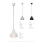 Lampa wisząca Zoe 3L 533/3L BIA - LAMPEX 5