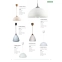 Lampa wisząca LPX0302/B Margaret B - LAMPEX 2