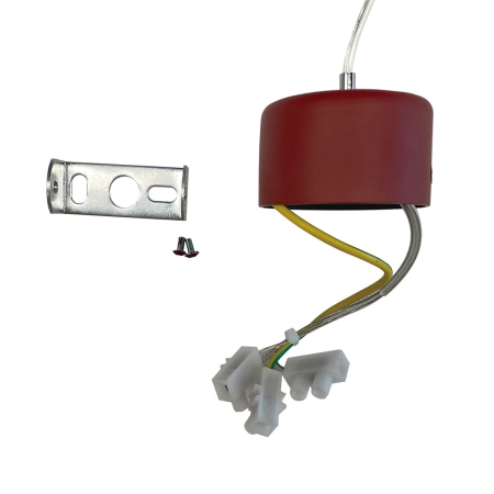 Ozdobna, punktowa lampa wisząca tuba LP-894/1P RED z serii LUNGO - 9