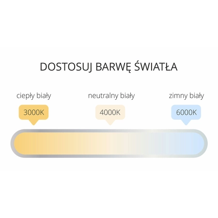 Srebrny kinkiet łazienkowy LED 96cm GS-LWB-32W CH CCT z serii ISLA - 5