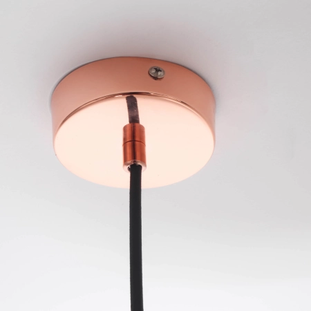 Lampa wisząca w kolorze różowego złota LP-2844/1P S MI z serii PALLA