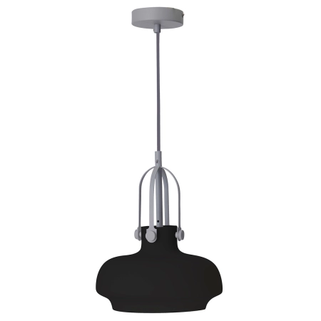 Industrialna, designerska lampa wisząca LP-3763/1P CZARNY z serii PIANO