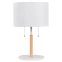 Stylowa lampka nocna z abażurem LP-0304/2T WH z serii FOGO