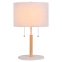 Stylowa lampka nocna z abażurem LP-0304/2T WH z serii FOGO - 4