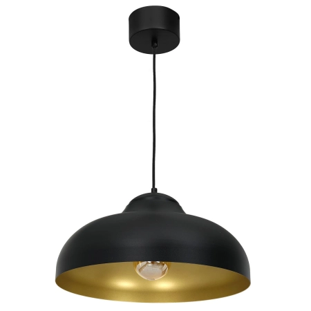 Ponadczasowa, czarno-złota lampa do kuchni LX 1539 z serii BASCA