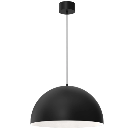 Stylowa lampa wisząca z czarno-białym kloszem LX 3003 z serii SINGLE
