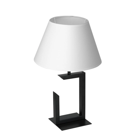 Abażurowa, nowoczesna lampka stołowa LX 3393 z serii RINGS