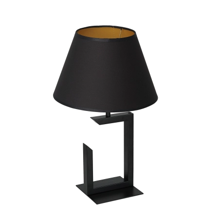 Lampa nocna z abażurem w kształcie stożka LX 3396 z serii TABLE LAMPS