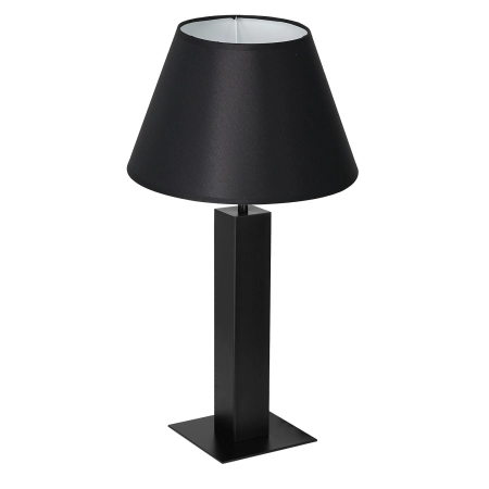 Klasyczna, czarno-biała lampka stołowa LX 3611 z serii TABLE LAMPS